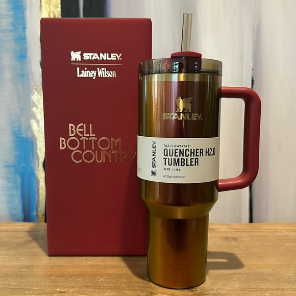 Stanley Other - NIB Stanley Lainey Wilson Country Gold Quencher H2.O Flowstate Tumbler